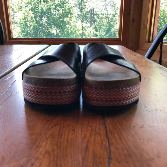 Pierre Dumas Platform Sandals Size 8 - Picture 2 of 7